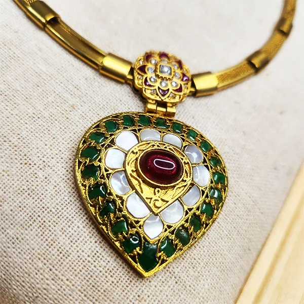 Amrapali inspired Royal Choker Necklace - Image 3