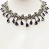 Buy CZ Necklace with Florets