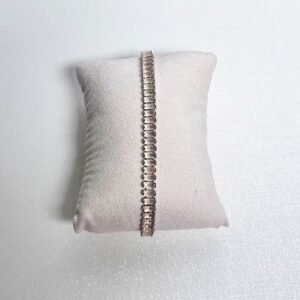 Champagne Reflective Baguette Bracelet