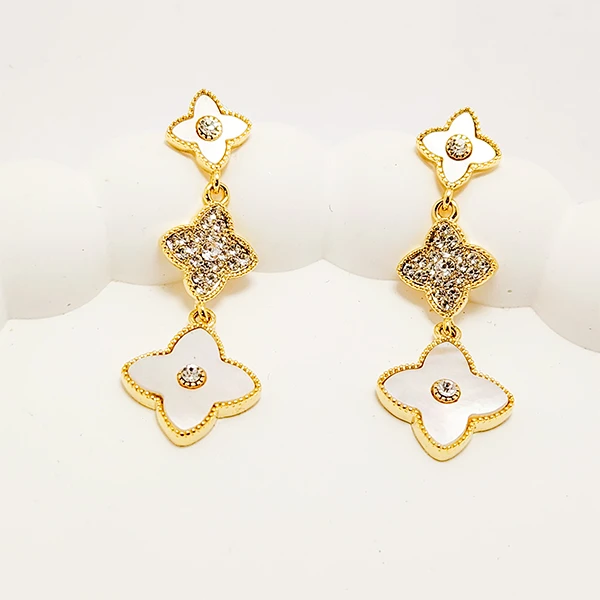 Premium Mother of Pearl Dangle Earrings