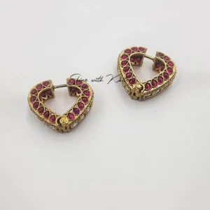Buy Heart Shaped Studded Earrings Online