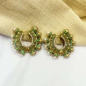 Designer Chandbaali Kundan and Moti