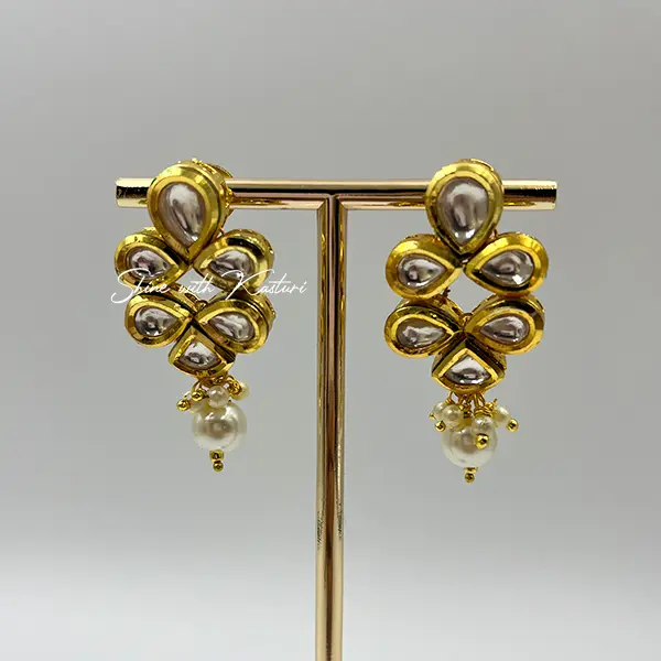 Buy Pearl Radiance Bridal Choker Earrings