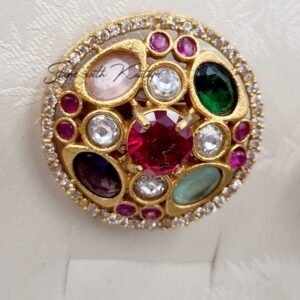 Traditional Polki Cocktail Ring