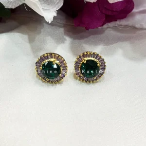 Priya Crystal & Stone Studs