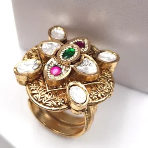 Antique Royal Kundan Ring
