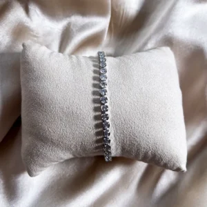 Silver Tennis Bracelet, tarnish free