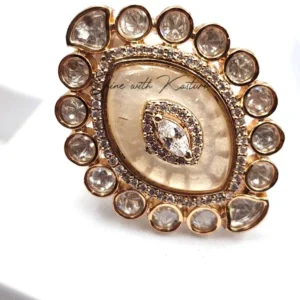 Buy Teardrop Enamelled Ring Online