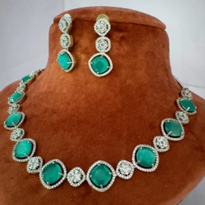 Jane Choker style CZ Necklace