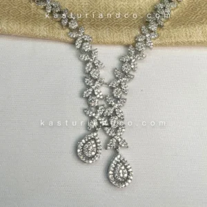 Alisha Diamond look Cubic Zirconia Necklace
