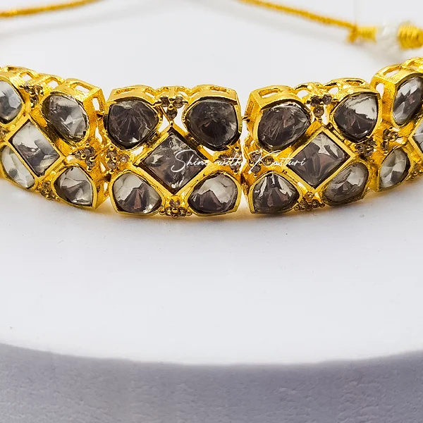 Embellished Kundan Choker - Image 2