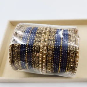 Gold Traditional Indian Bangles Set