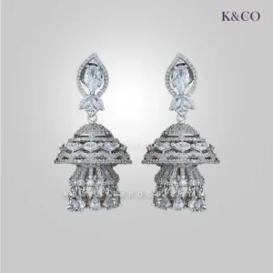 Premium CZ Long Earrings