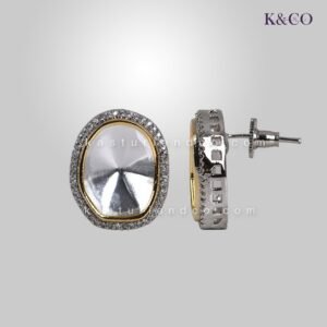 Large Kundan Studs