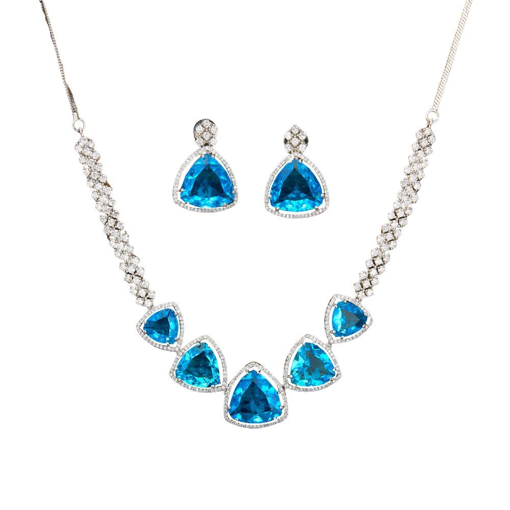 Tina Premium Crystals Necklace - Image 4