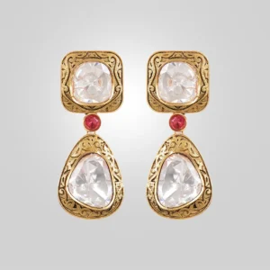 Premium Kundan Earrings Online
