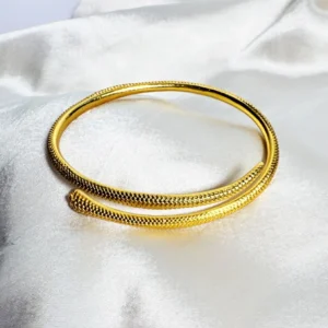 Dual Serpent Bracelet Kada