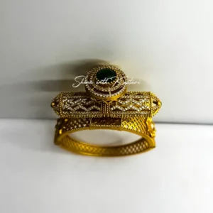 Alternative view of Antique Designer Gold Kada