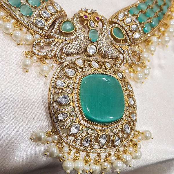 Celebrity Inspired Choker with Royal Pendant - Image 2