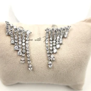 Dazzling Crystal Stud Earrings