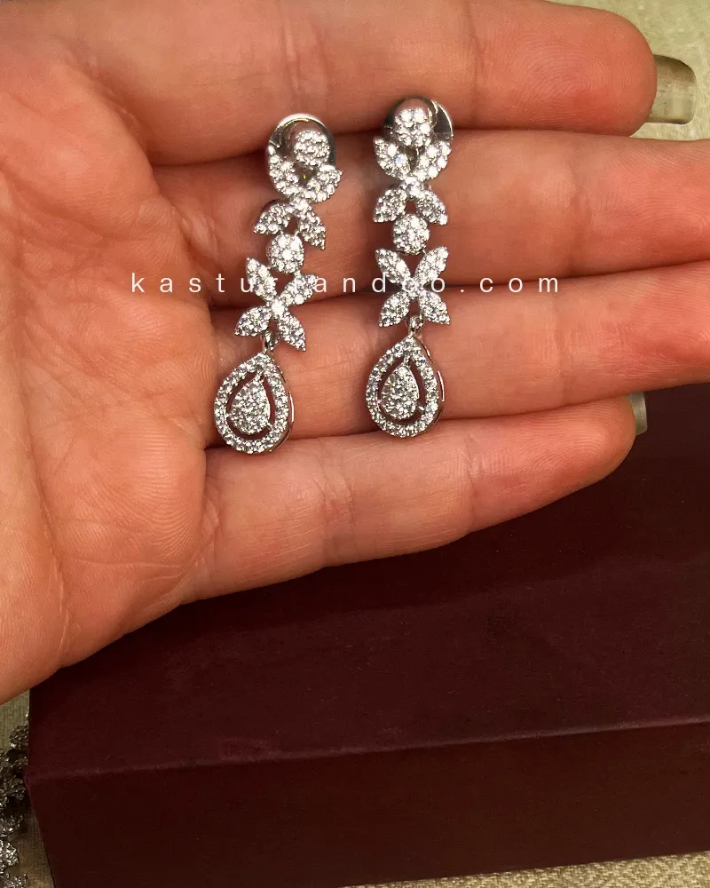 Alisha Diamond look Cubic Zirconia Necklace - Image 2