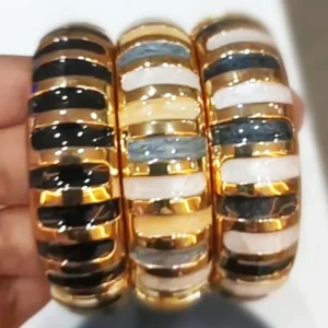 Evening Star Bangle, Grey