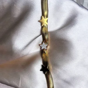 Alternative view of Stellar Gold Diamante Bracelet