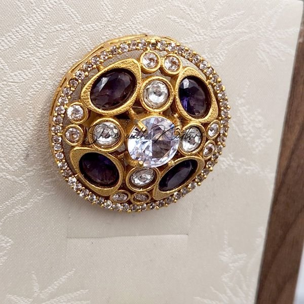Traditional Polki Cocktail Ring