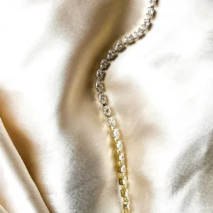 Alternative view of White Heat Tennis Bracelet