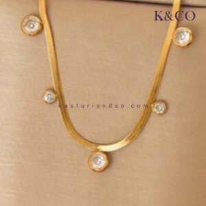 Alternative view of Trendy Snake Chain, Gold Plated