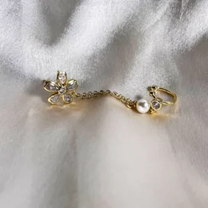 Crystal Petal Climber (Ear cuff, right)