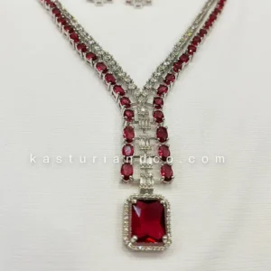 Tara Layered Necklace with CZ & Stones