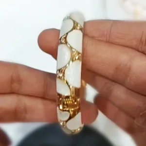 Morning Star Enamel Bangle