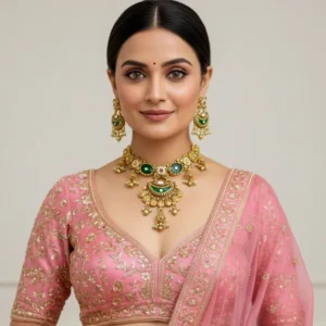 Regal Heritage Kundan Necklace Set