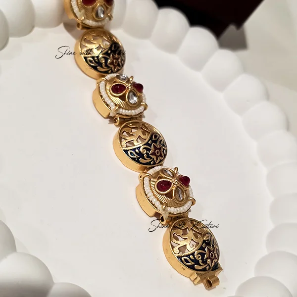 Shop Antique Filigree Stone Bangle Online